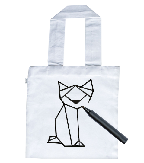 Jilcat rolovací batoh (Tulipány + černá koženka)