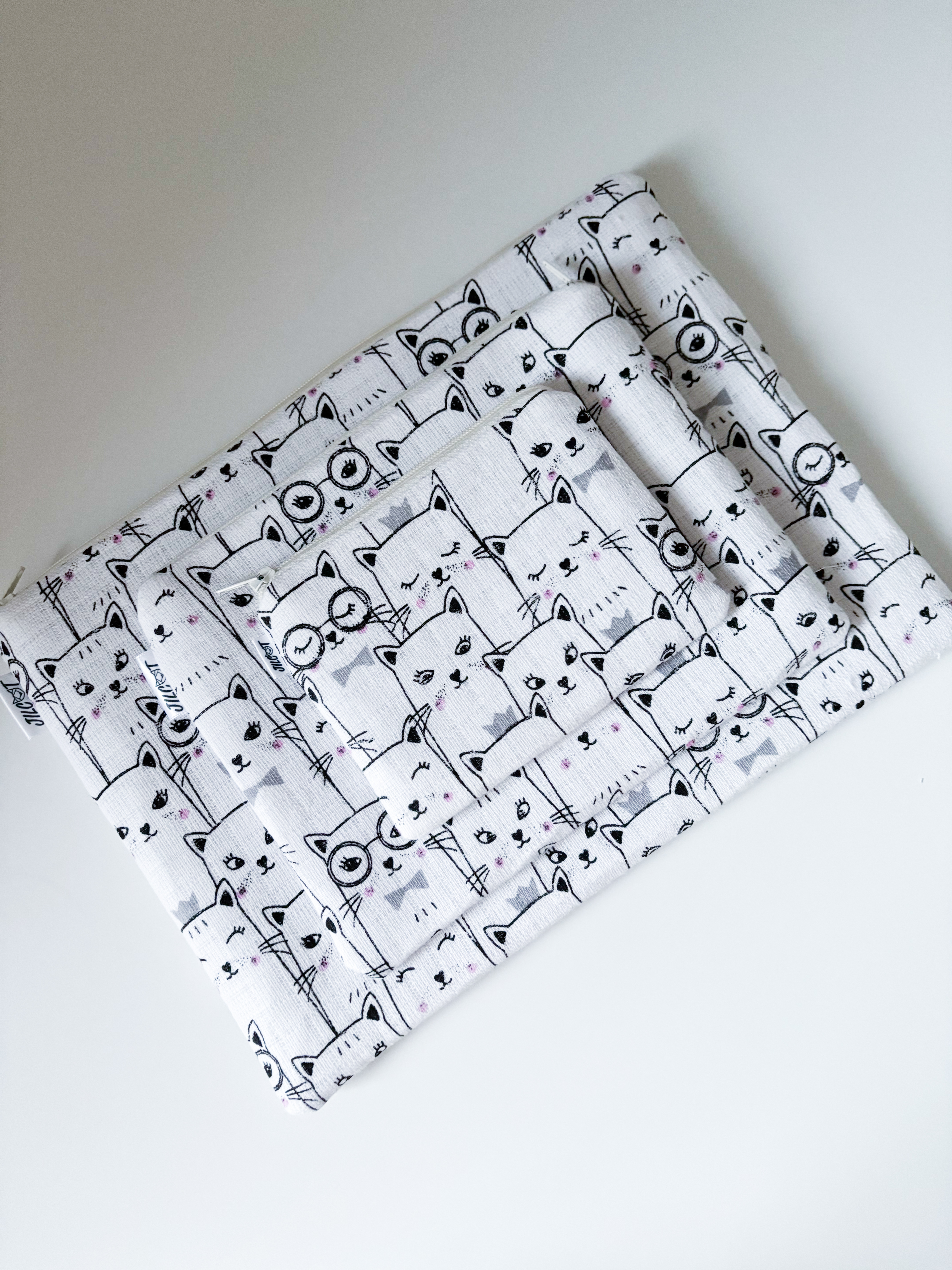 Jilcat sada kosmetických taštiček (kočky)