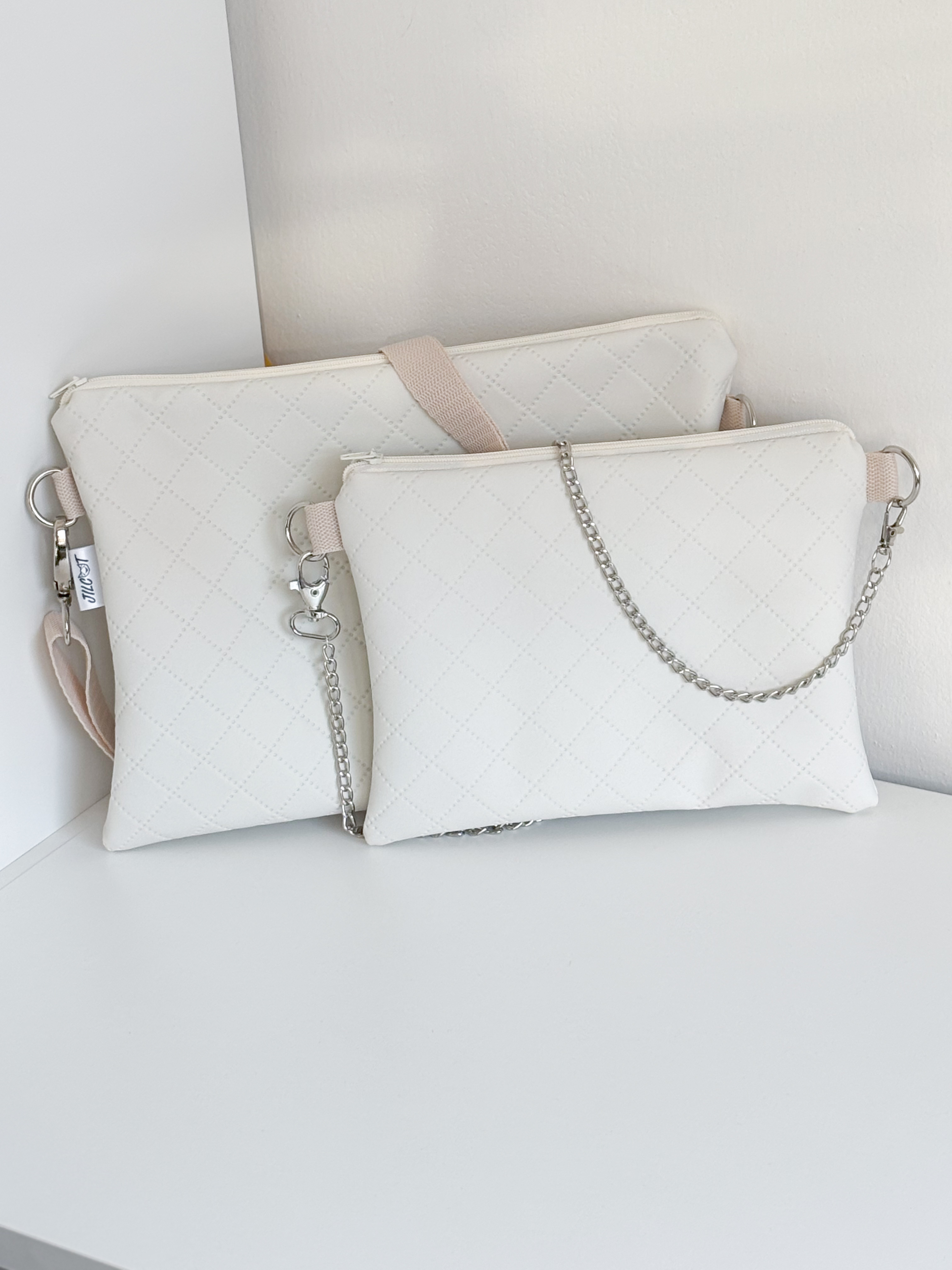Crossbody DuoCharm (Creamy Luxe)