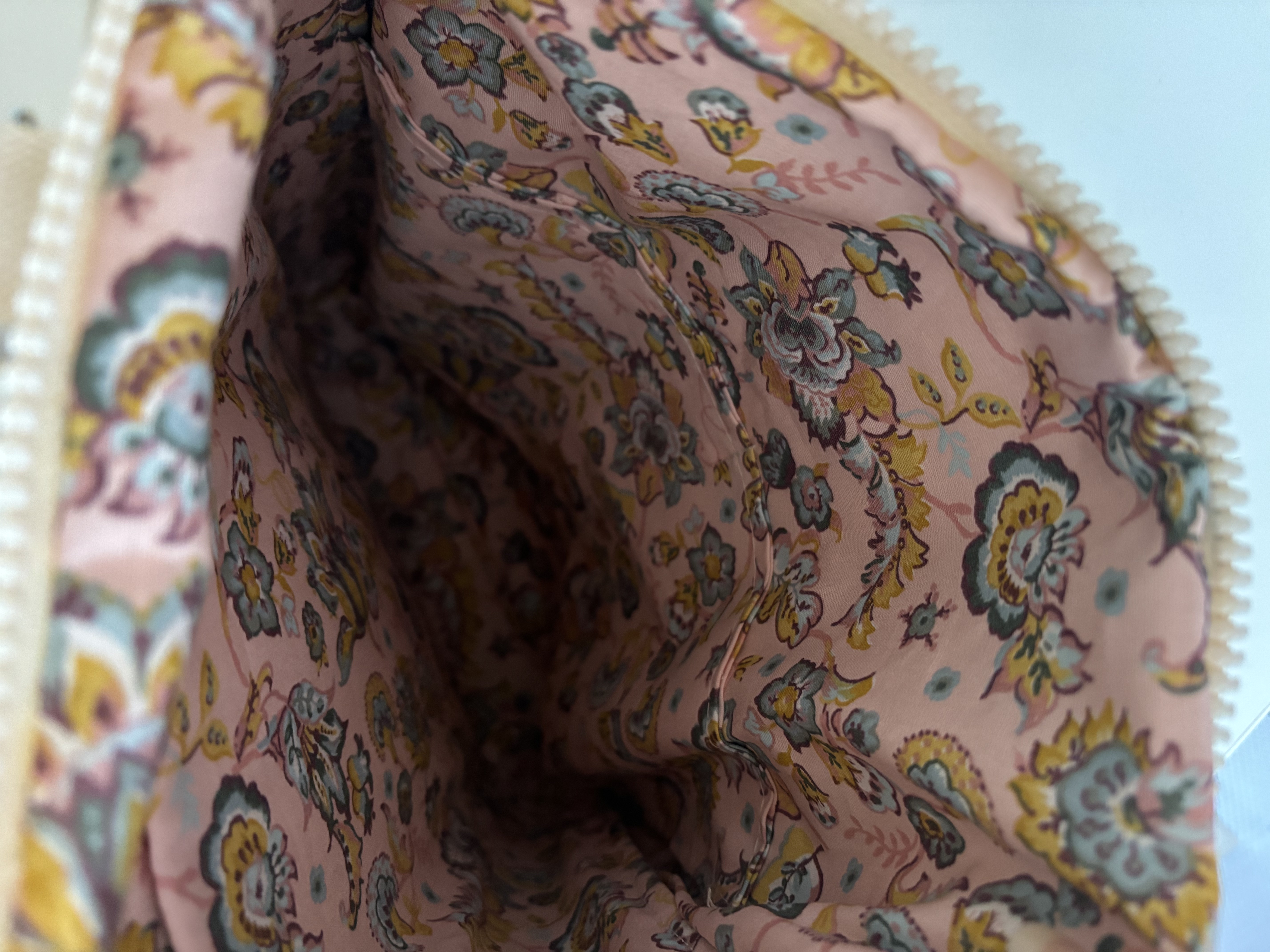 Jilcat koženkový batůžek (Béžová a růžová)