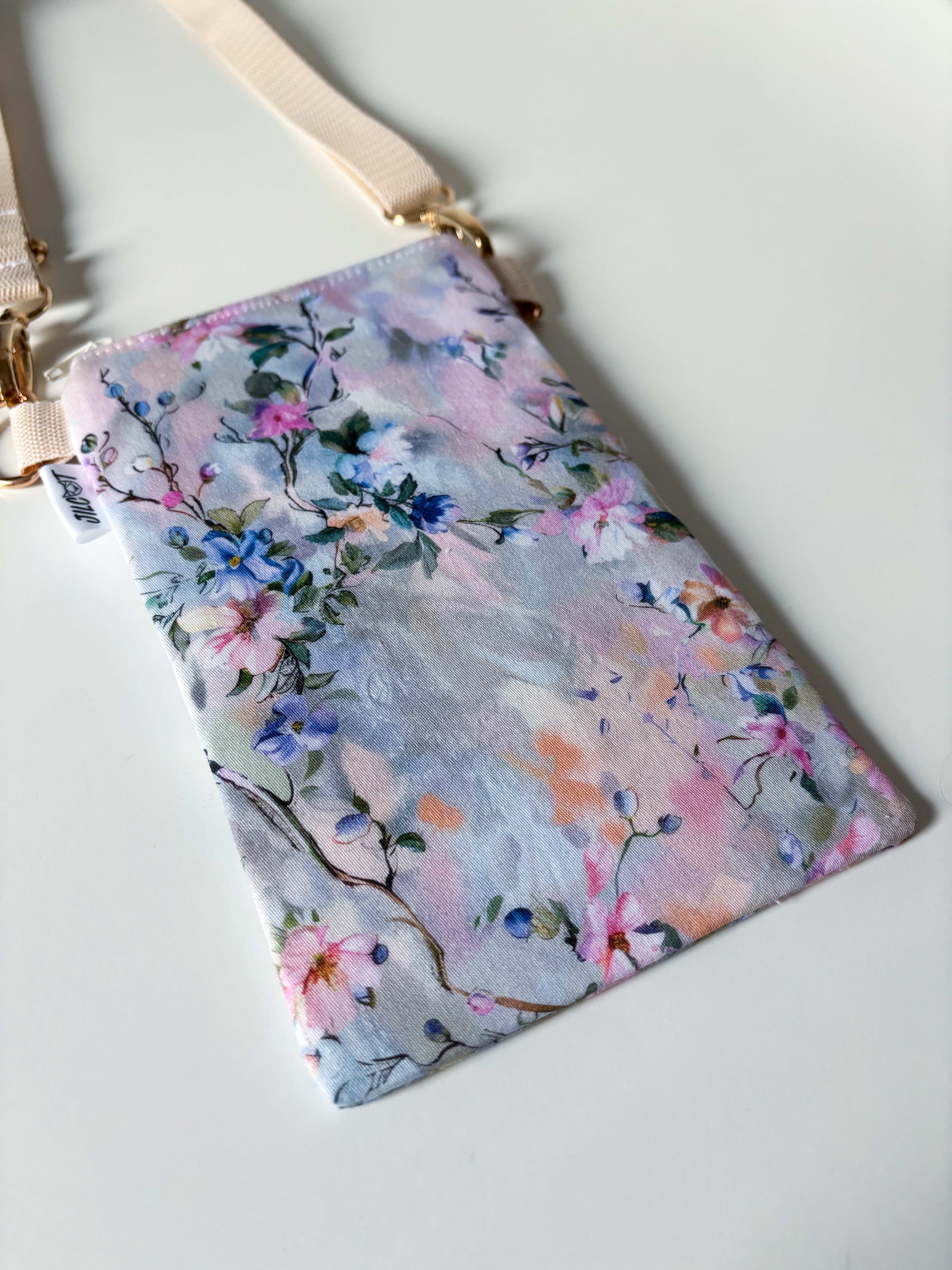 Crossbody na mobil (Olejomalba květy)