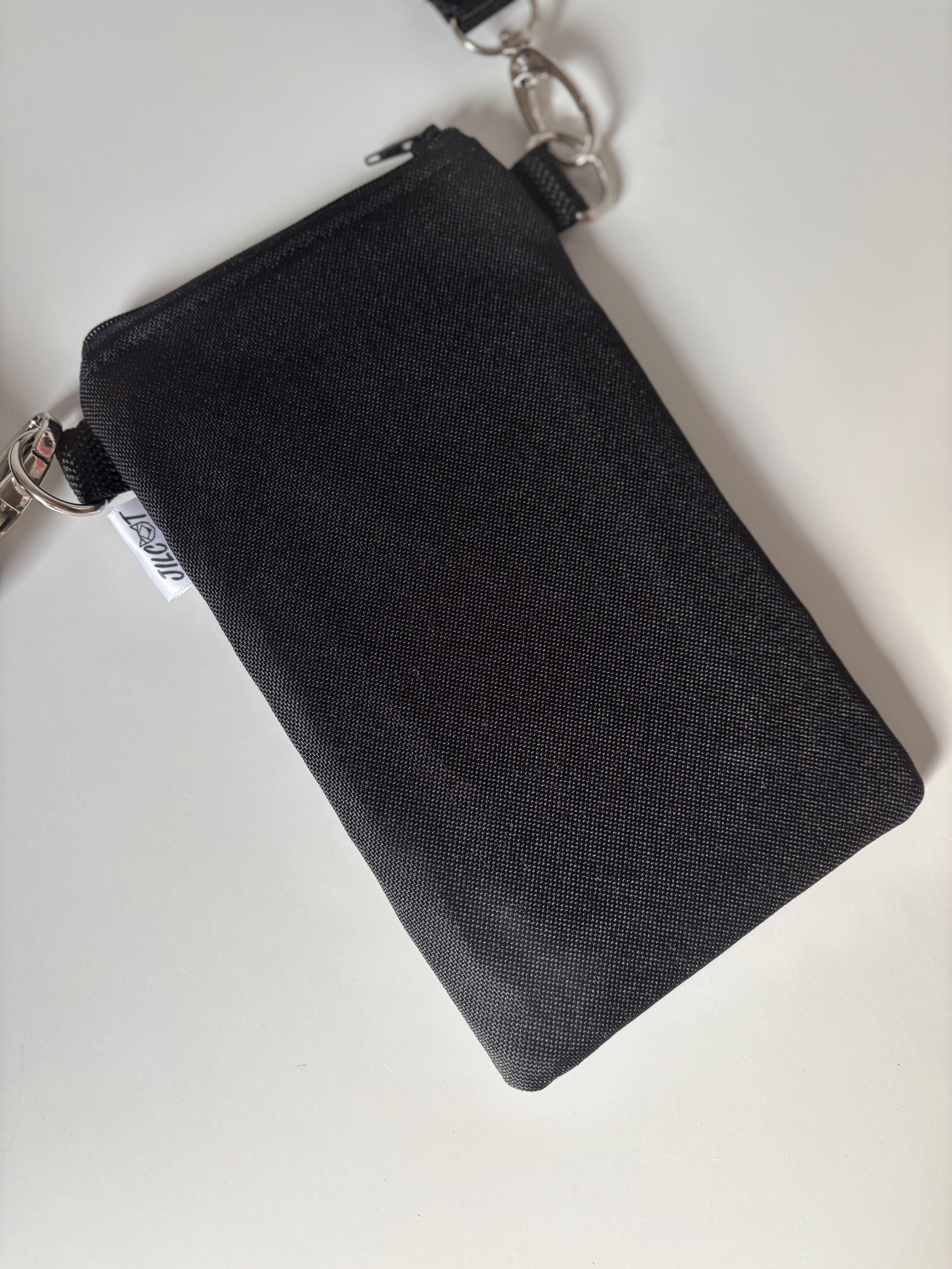 Crossbody na mobil (Černá kočárkovina)
