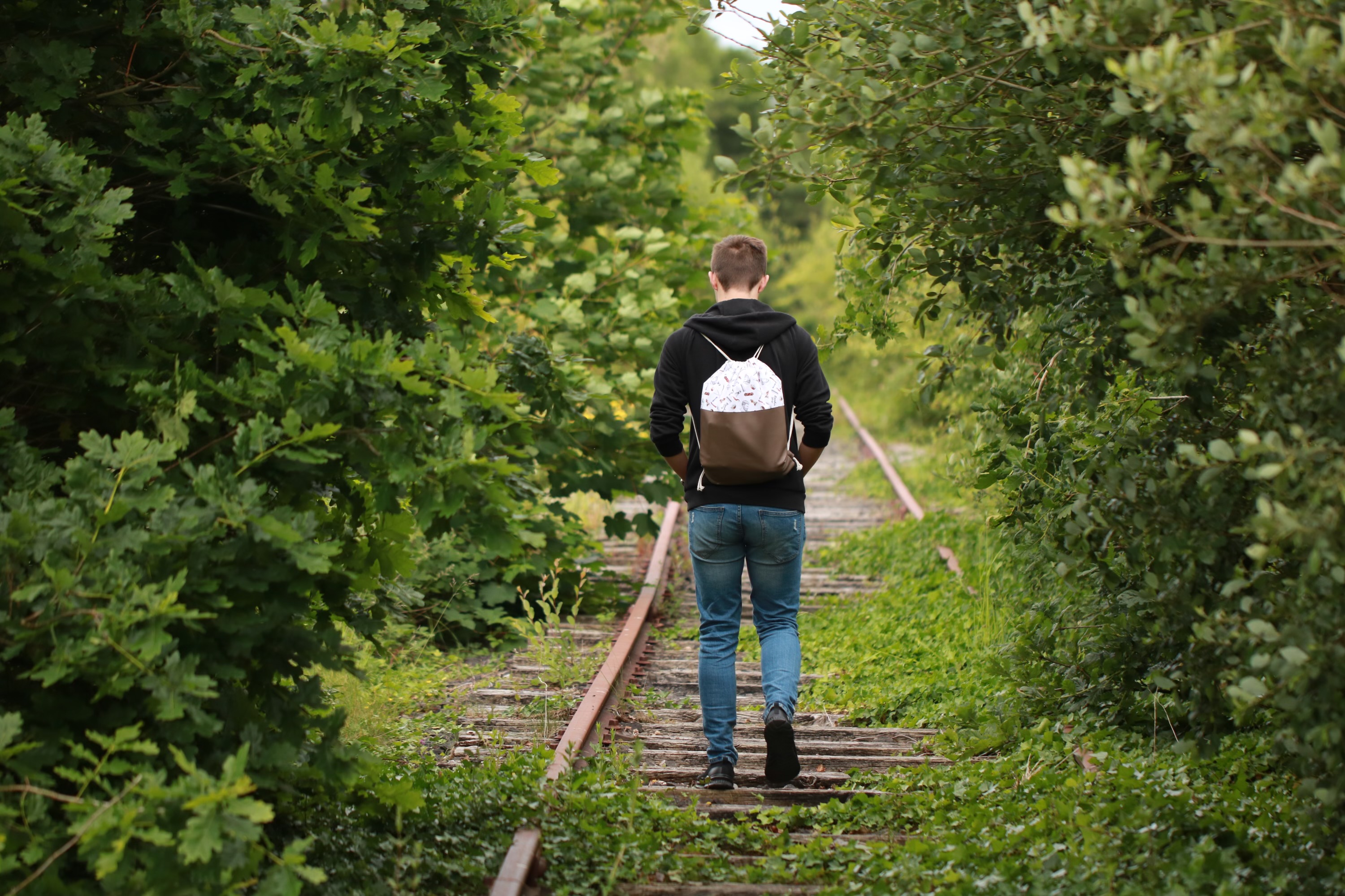 Jilcat sackpack (Barber + hnědá koženka)