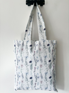 Jilcat taška (Modré květiny)