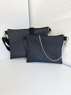 Crossbody DuoCharm (Noir Luxe)