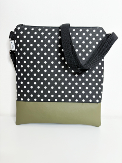 Jilcat crossbody (puntík na černé a khaki)