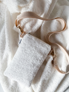 Teddy Crossbody na mobil (Bílá)