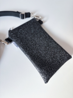 Crossbody na mobil (Černá s kamínky)
