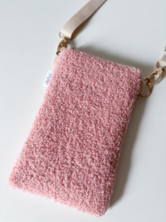Teddy Crossbody na mobil (Růžová)