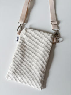 Crossbody na mobil (Krémový mažestr)