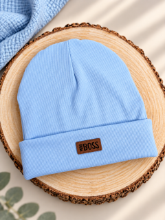 Čepička Mini boss 3-5 let (Baby blue)