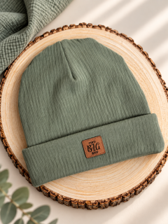 Čepička Mini big boss 3-5 let (Khaki)