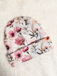 Jilcat dětská čepice 1-2 roky (Květinová)