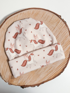 Jilcat dětská čepice 1-2 roky (Jednorožci)